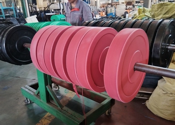 IJzeren barbell gewicht platen 5kg-20kg Optioneel voor kracht en uithoudingsvermogen