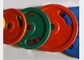 Populaire van het Gewichtsplaten van cpu Barbell de Gymnastiektoebehoren 45 pond-Gewichtsplaten
