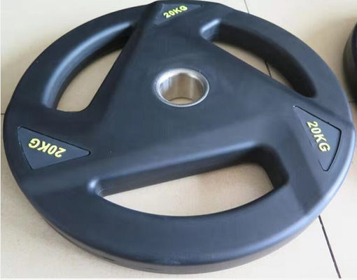 Hoge slagweerstand Krachttrainingsplaten Rubber Alle commerciële clubs Zware gewichtsplaten voor fitnesscentra