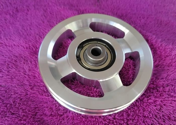 Gymnastiek 89mm 114mm Opgepoetste de Katrolwielen van de Draadkabel