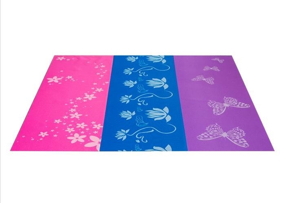 De antislipmatten van de Gymnastiekyoga kleuren dik Facultatieve 3 - 8mm voor Commerciële Clubs