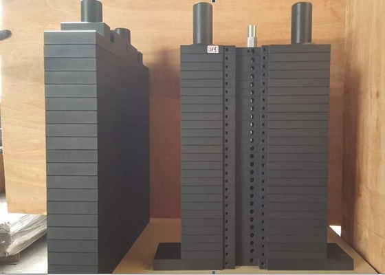 Productie van elektronische rechthoekige gewichtplaten voor gymmachines voor fitnessapparatuur